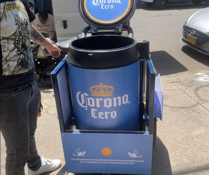 Carrito promocional